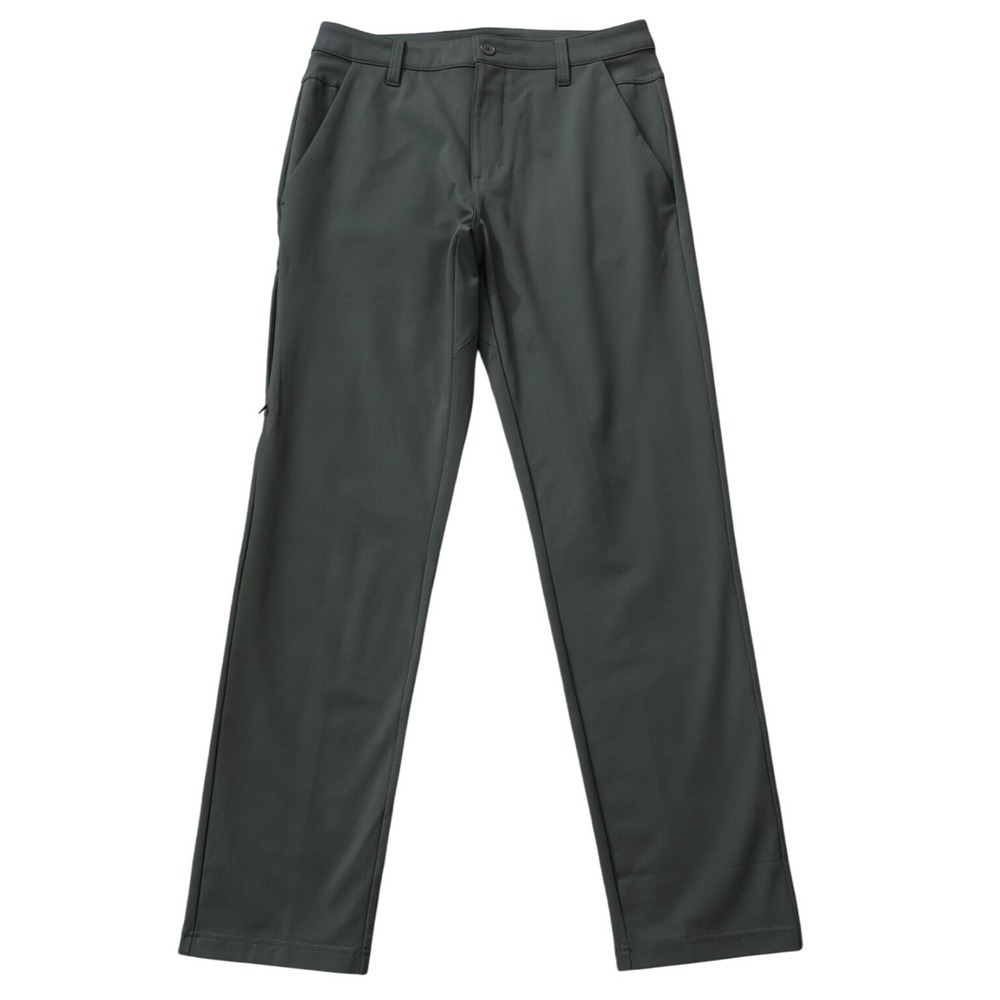 BYLT Premium Basics Everyday Pant 2.0 Mens 32 Dark Olive Green POH214 Tapered